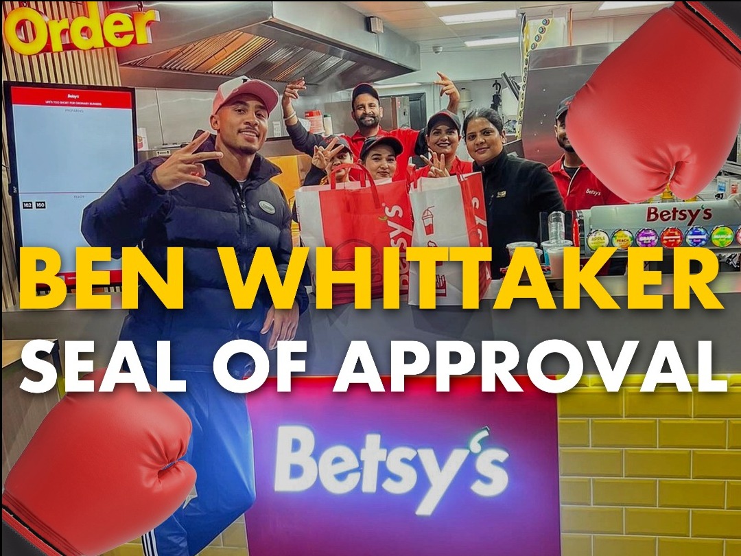 When Ben Whittaker Met Betsy's Burgers: A Knockout Meal Fit for a Champion
