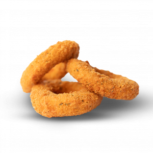 Cheesy onion rings